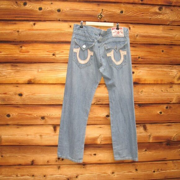 Vintage True Religion Mens Joey Super T Jeans 40 X 32 - Picture 7 of 14